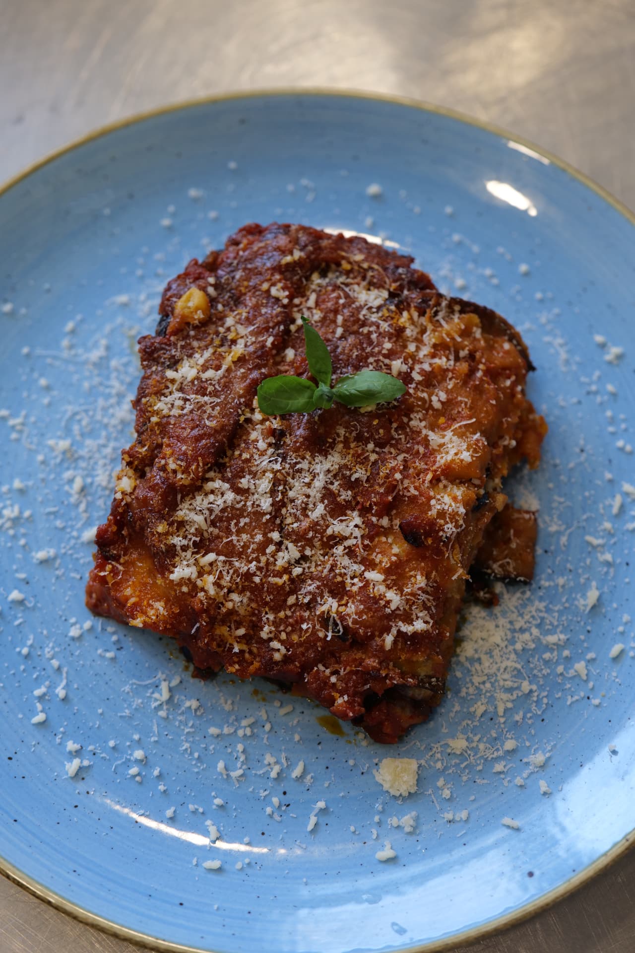 Parmigiana di melanzane del pastificio I Rebbi